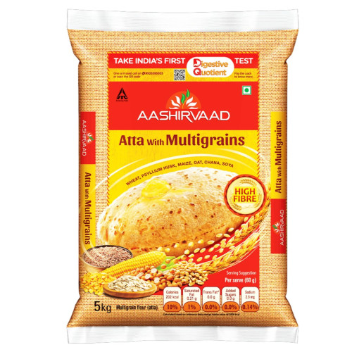 Aashirvaad Atta with Multi-grains 5 kg