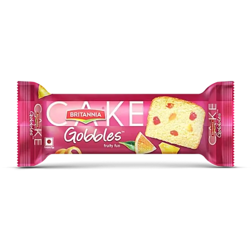 Britannia Gobbles Fruity Fun Cake 90 g
