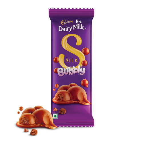 Cadbury Dairy Milk Silk Bubbly Chocolate Bar 46 g