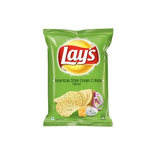 Lay's Potato Chips - American Style Cream & Onion Flavour- 24 g