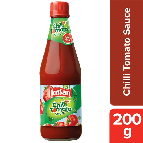 Kissan Chilli Tomato Sauce 200 g Bottle