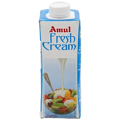 Amul Fresh Cream 250 ml (Tetra Pak)