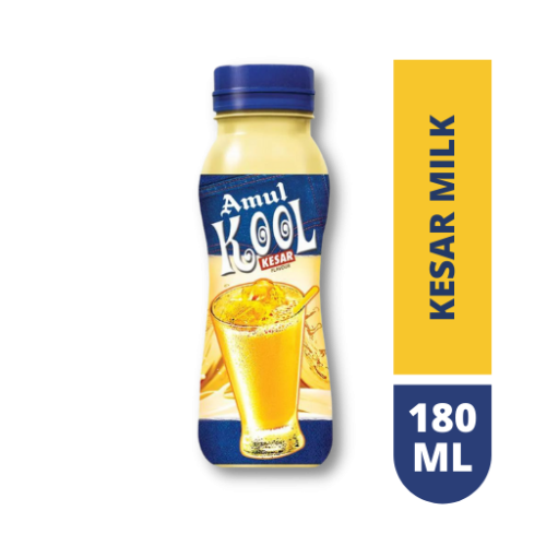 Amul Kool Kesar Flavoured Milk (180ml)