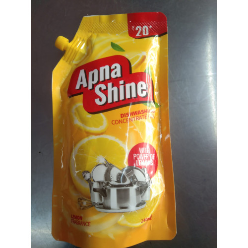Apna Shine Dishwashing Gel 140ml