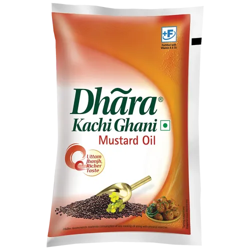 Dhara Kachi Ghani Mustard Oil 1L