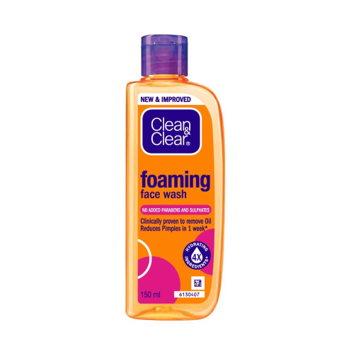 Clean & Clear Foaming Face Wash 50ml